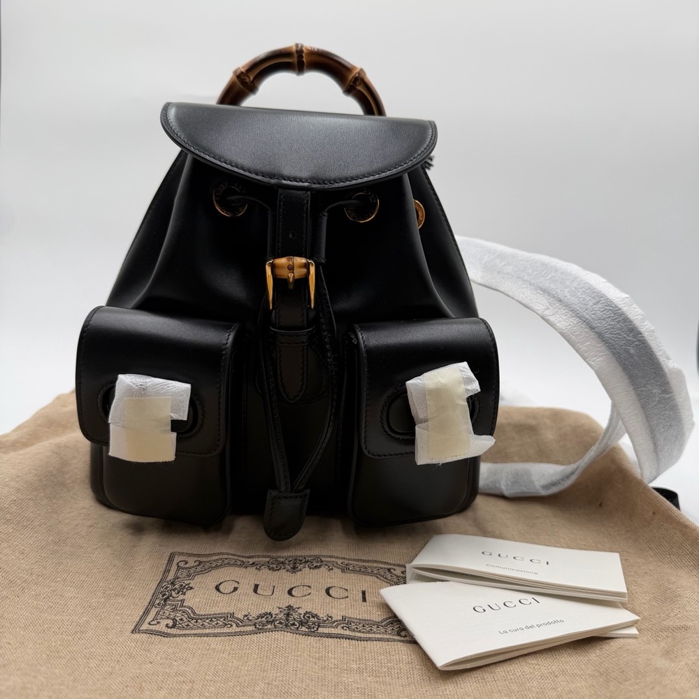 NEW Gucci Bamboo Backpack